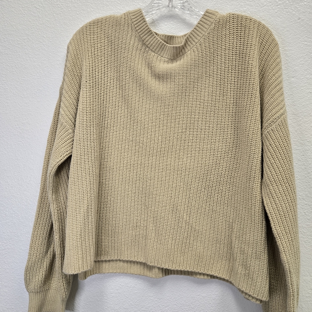 BP Beige Crew Neck Sweater